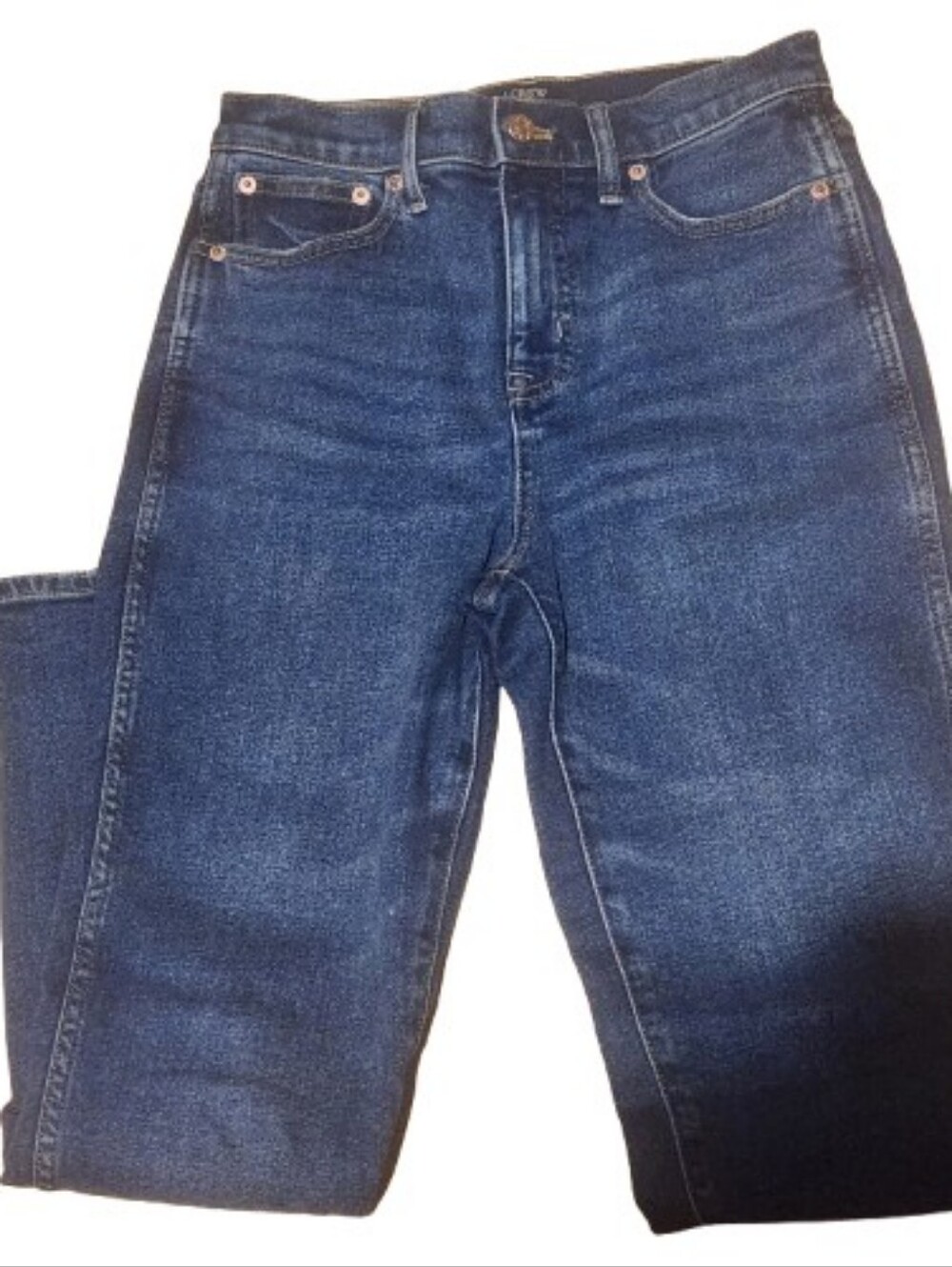 J.Crew Classic Vintage Straight Jeans, Dark Wash, Size 26